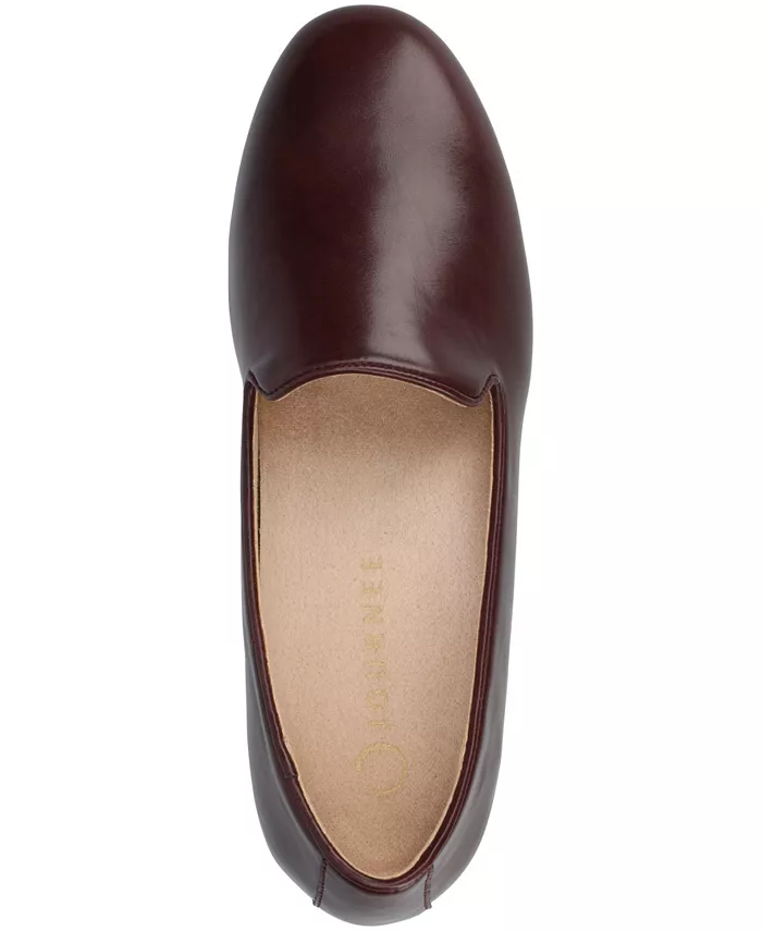 Женские лоферы Ishani Slip On Journee Collection, красный — фото 4