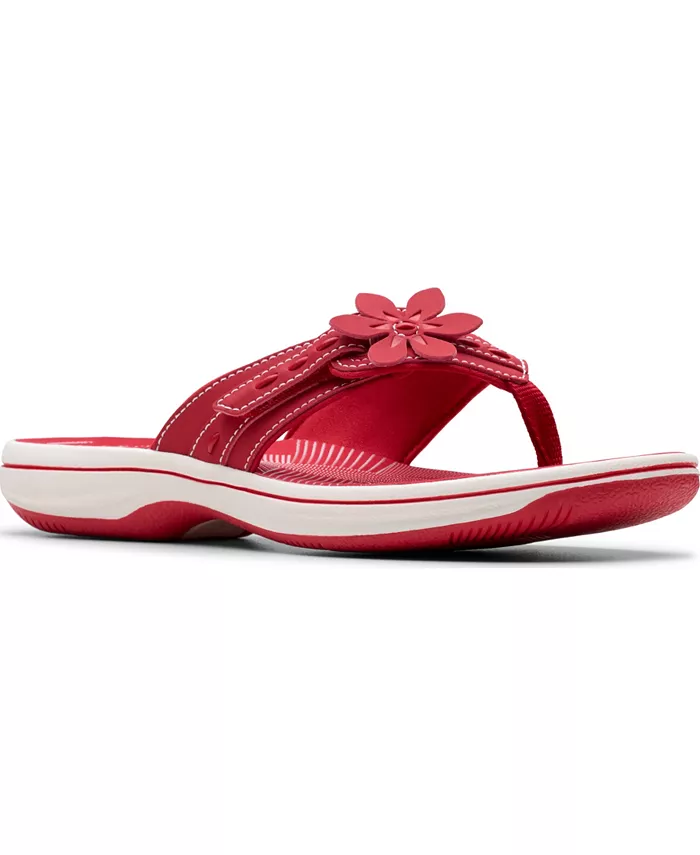 Шлепанцы Cloudsteppers Breeze Opal H Clarks, красный