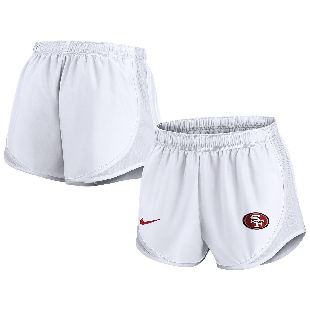 

Женские белые шорты Nike San Francisco 49ers Tempo, белый