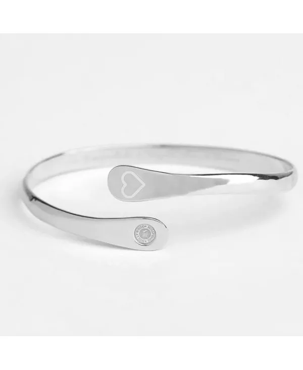 

Гравированный браслет для матери и дочери Hollywood Sensation, silver