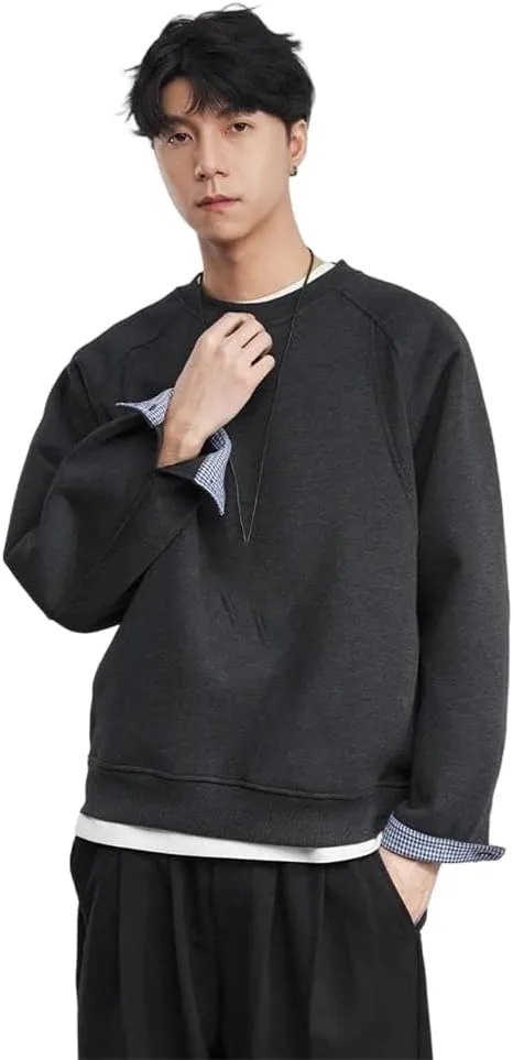 

Зимний мужской пуловер с флисовой подкладкой и капюшоном в стиле ретро