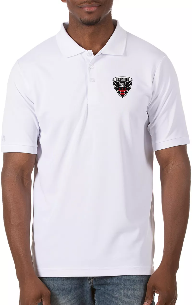 

Мужская футболка-поло из пике Antigua DC United White Legacy