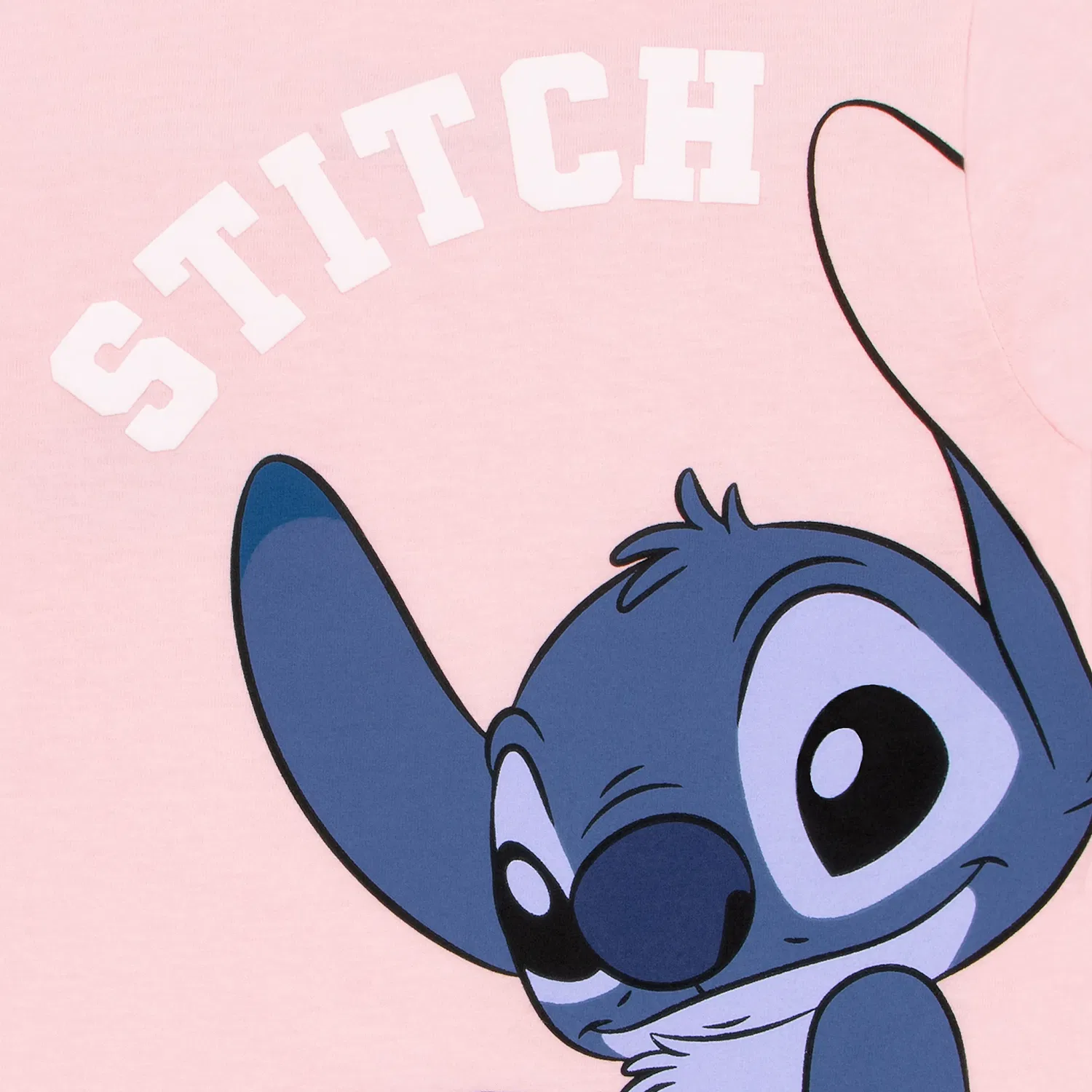 Футболка с длинным рукавом Lilo & Stitch Disney, розовый — фото 3