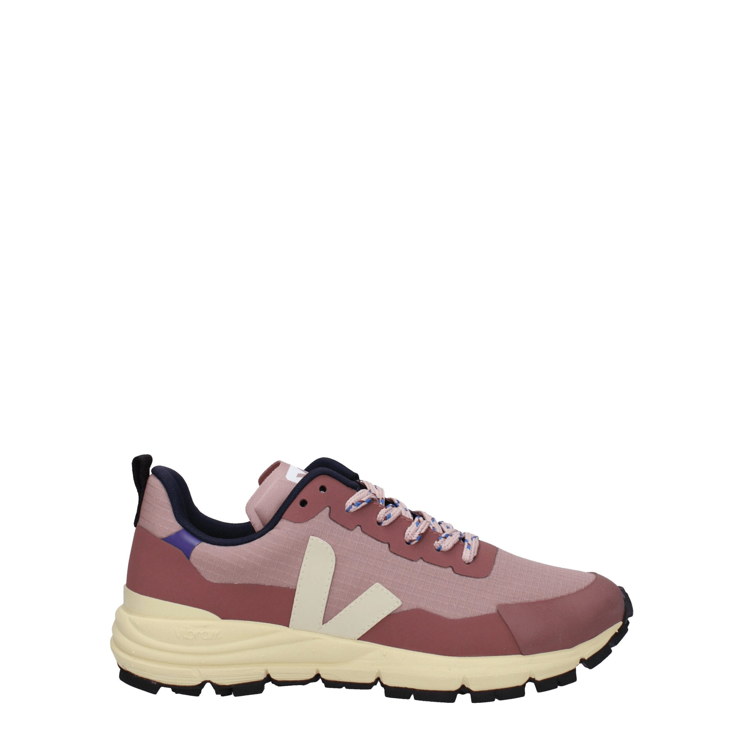 Спортивные кроссовки из розовой ткани Veja, розовый