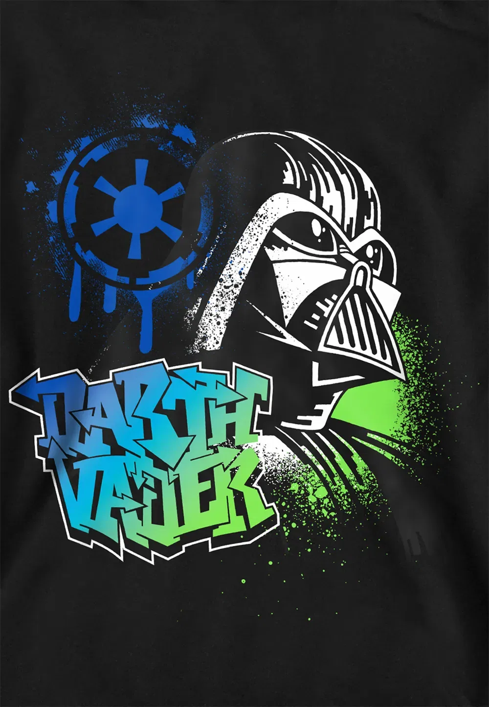 Детский худи Star Wars Darth Vader Disney, черный — фото 2