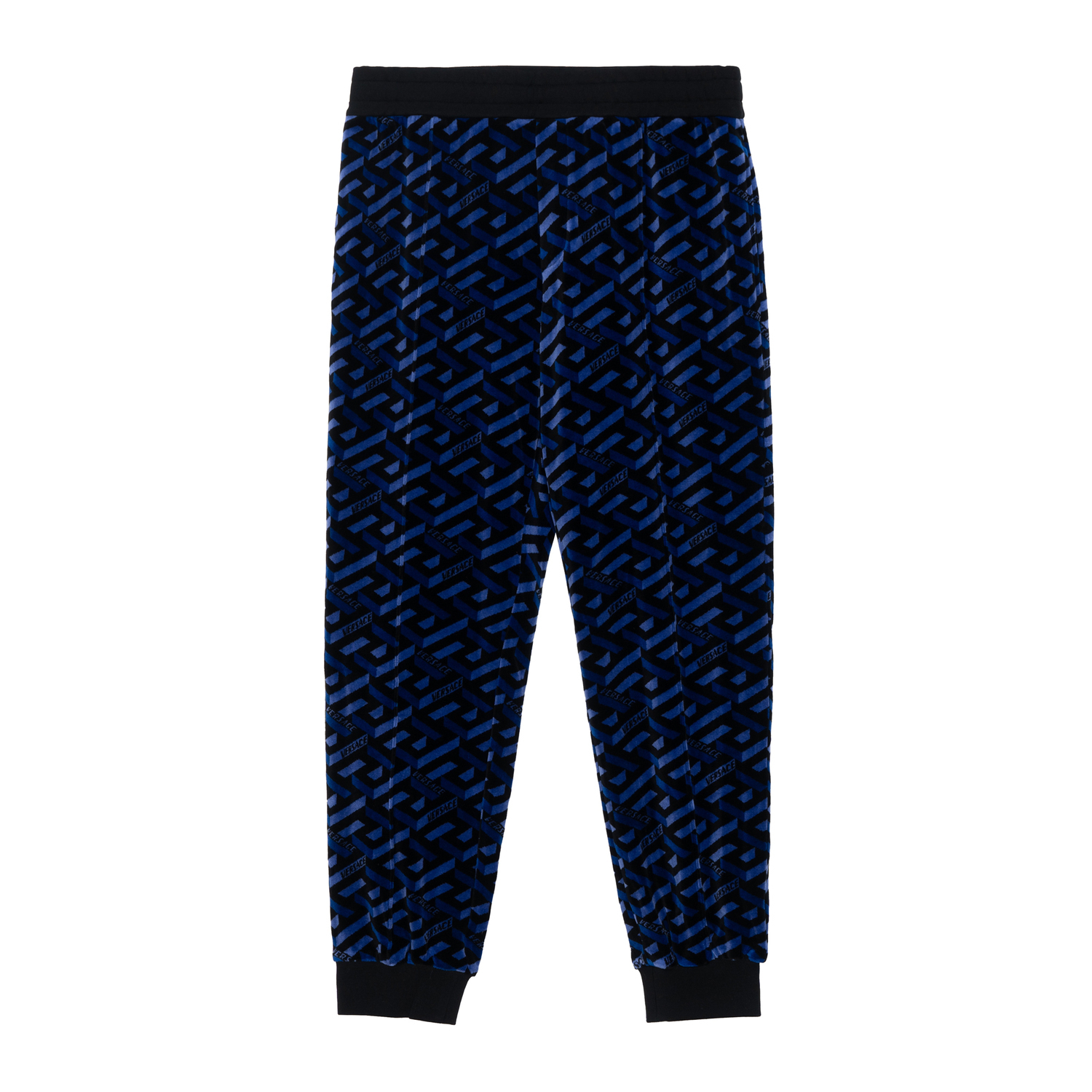 Тренировочные штаны La Greca Print Chenille VERSACE, синий — фото 3