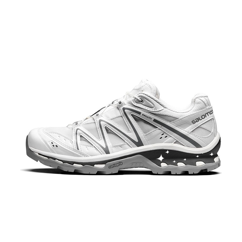 

SALOMON XT Quest Starlight противоскользящие амортизирующие походные кроссовки низкие унисекс черно-бело-серые белые, цвет White