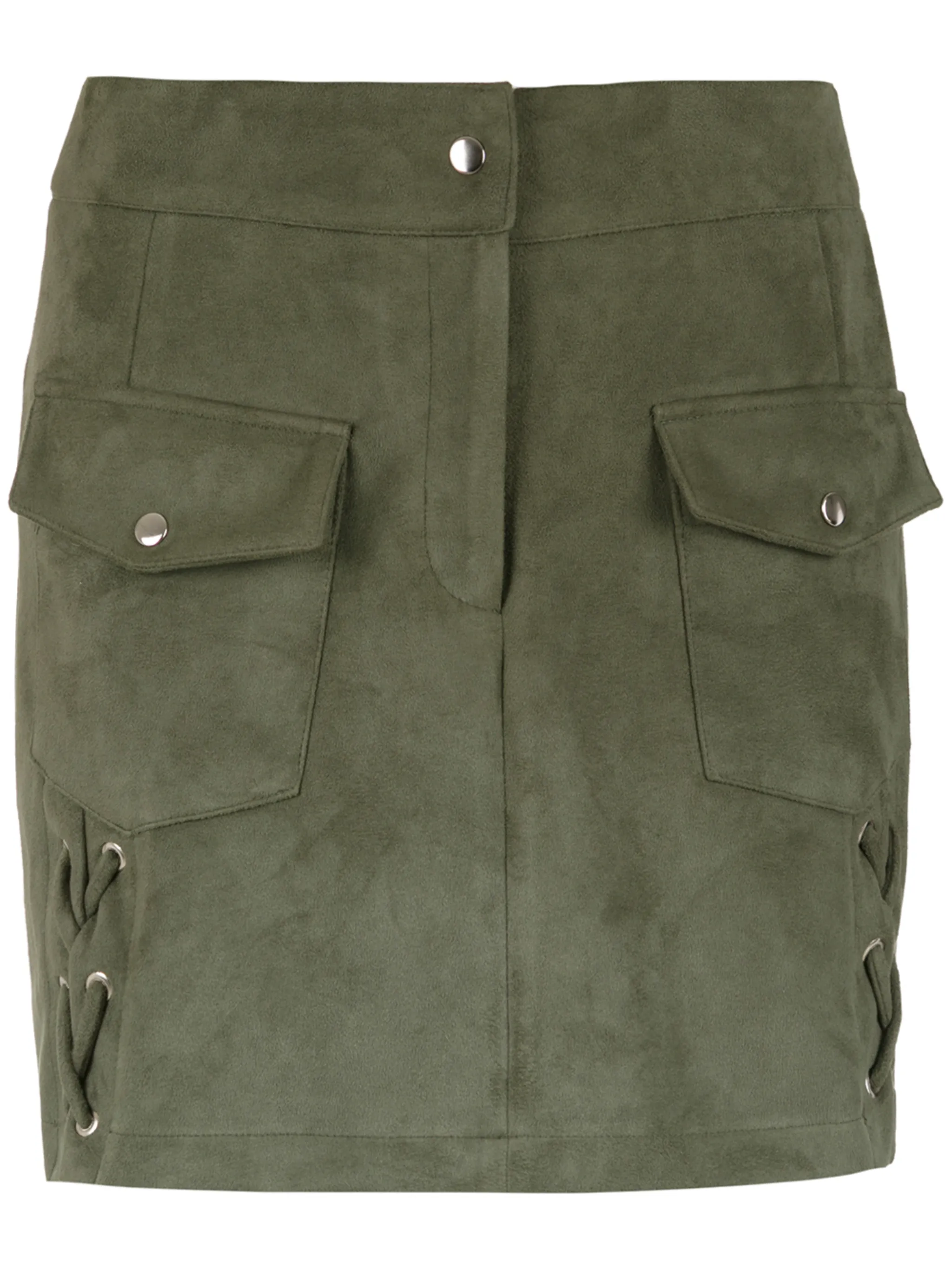 

Юбка Nápoles с накладными карманами Olympiah, зеленый