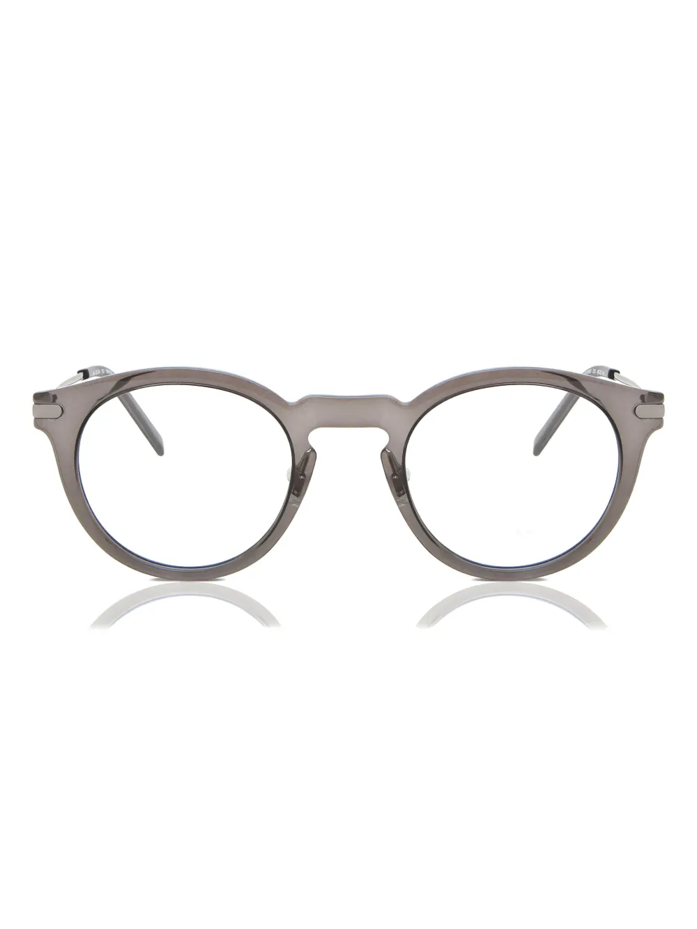 

Очки в круглой оправе Ferragamo, серый