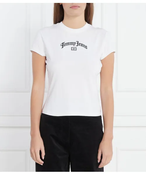 

Футболка bby гранж Regular fit Tommy Jeans, белый