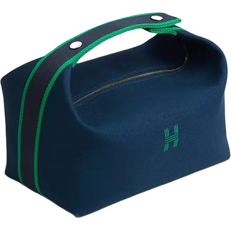 

HERMES Хлопковая сумка для хранения, Marine