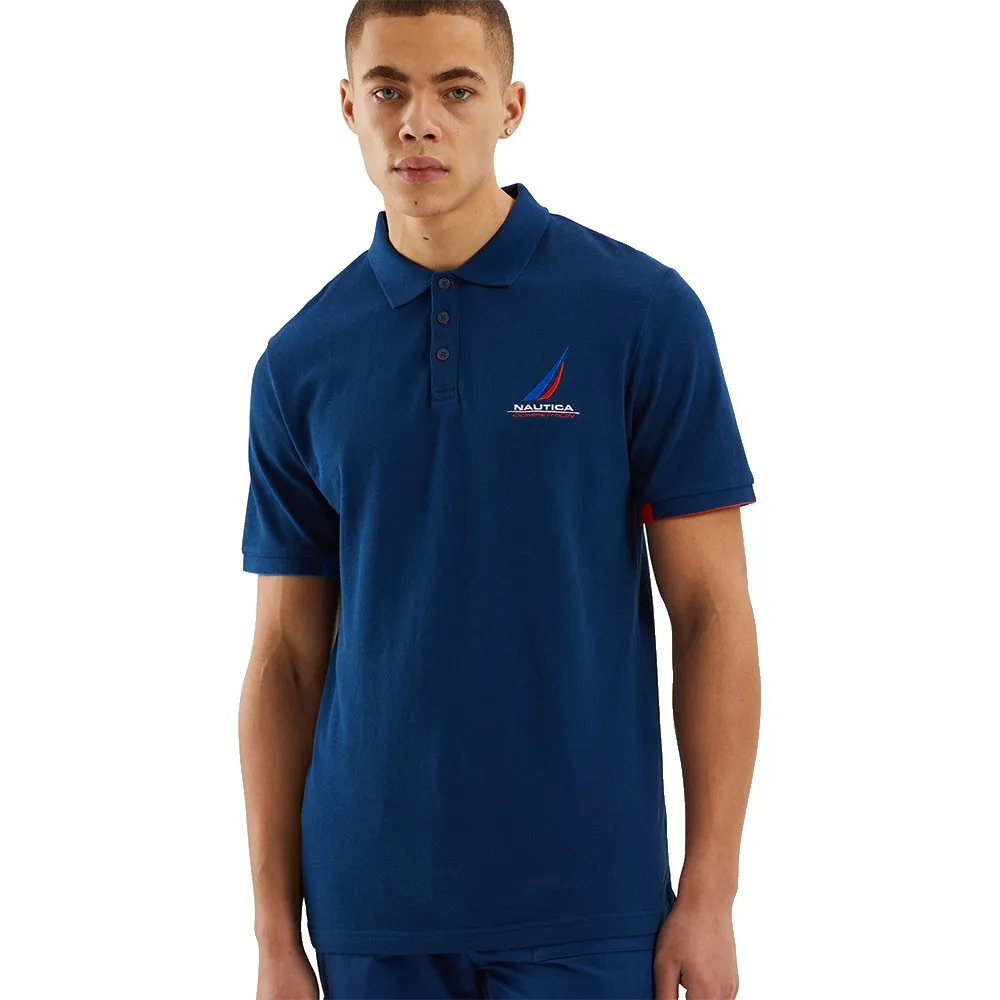 

Поло с коротким рукавом Nautica N7CR0014, синий