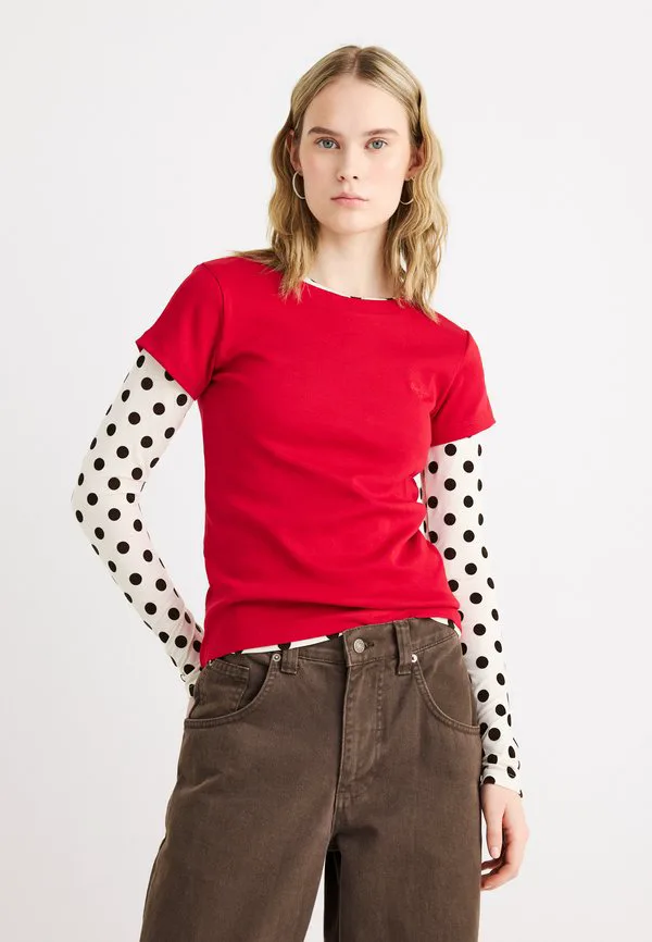 

Базовая футболка merida Pepe Jeans, Royal Red, Красный, Базовая футболка merida Pepe Jeans, Royal Red