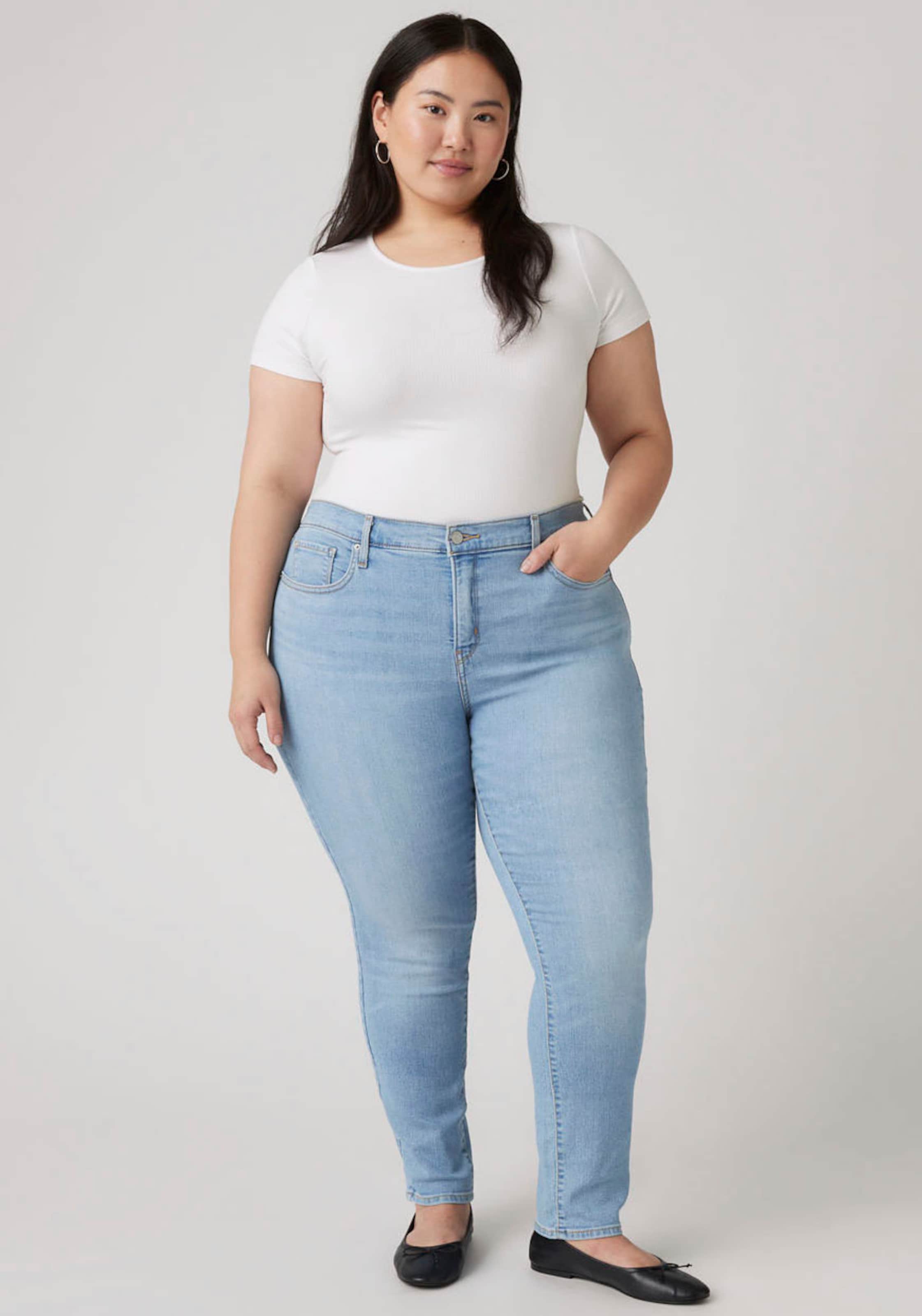 Levi's Plus Скинни джинсы '311 Shaping Skinny' в светло-голубом цвете — фото 3