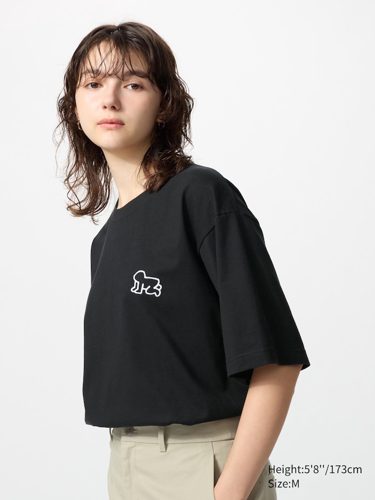 Футболка с принтом Uniqlo x Keith Haring — фото 2