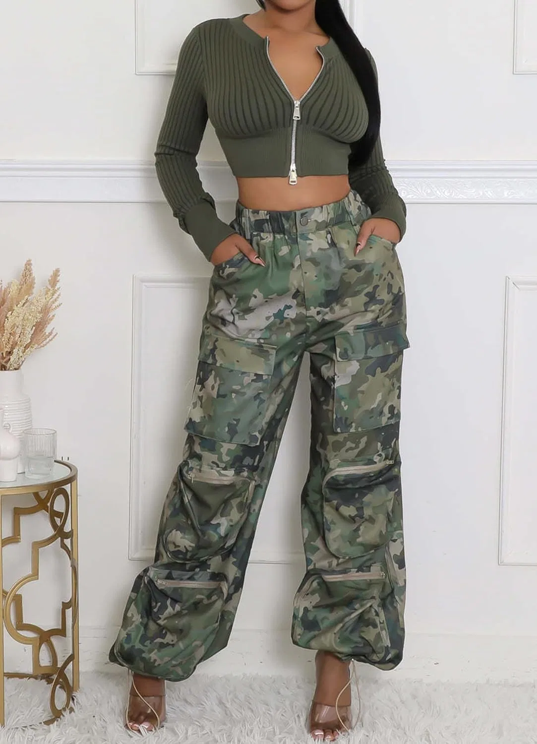Штаны камуфляжные Camo — фото 4