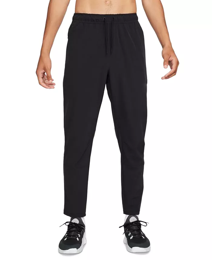 

Мужские брюки с завязками Unlimited Dri-FIT сужающиеся к низу Nike, черный
