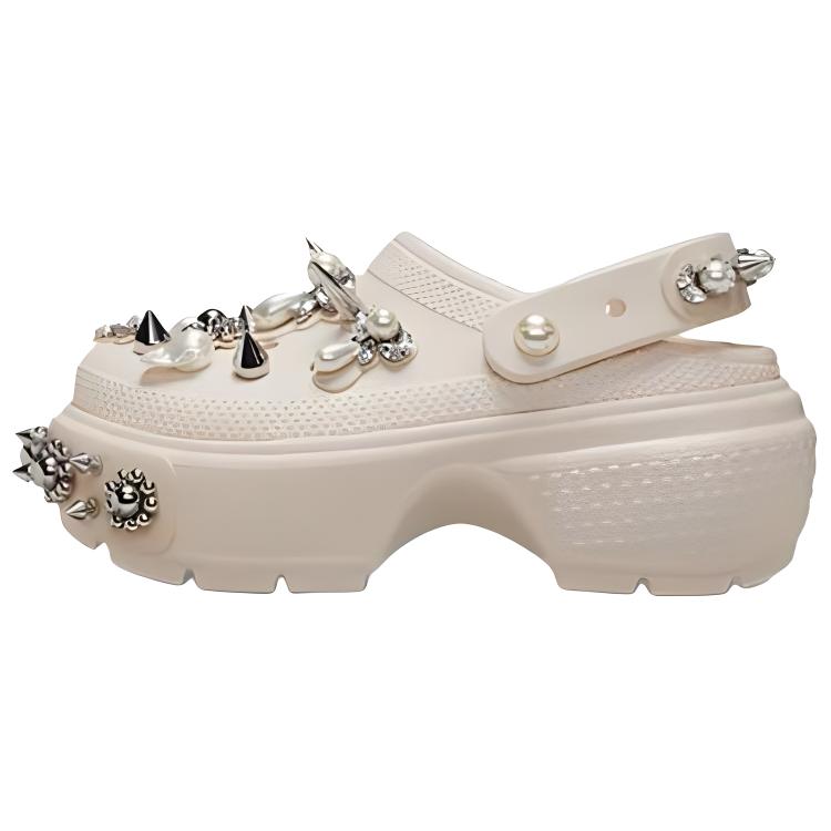 Кроксы Stomp Clog Simone Rocha Dew Женские, белый