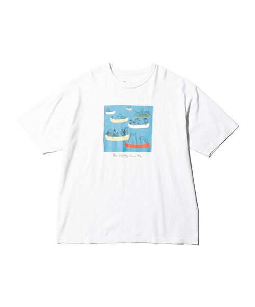 

Футболка BEAMS T, белый