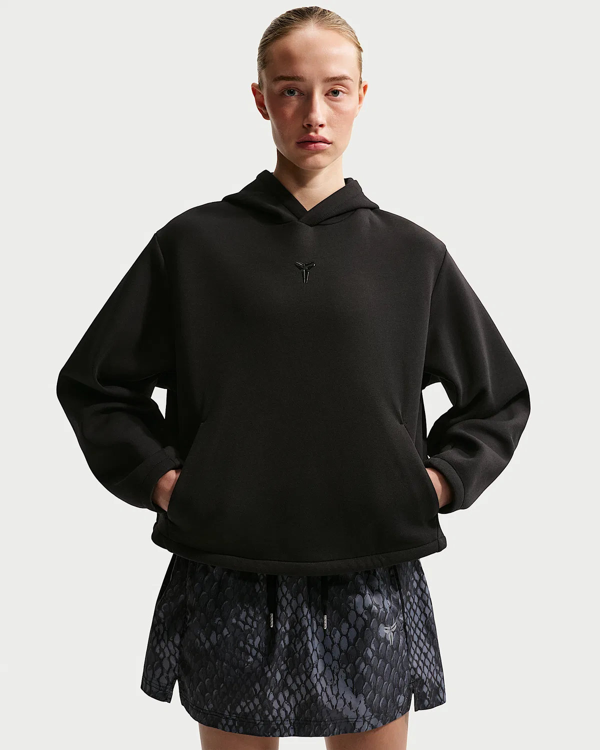Женская баскетбольная худи Kobe Dri-FIT, Black/Black
