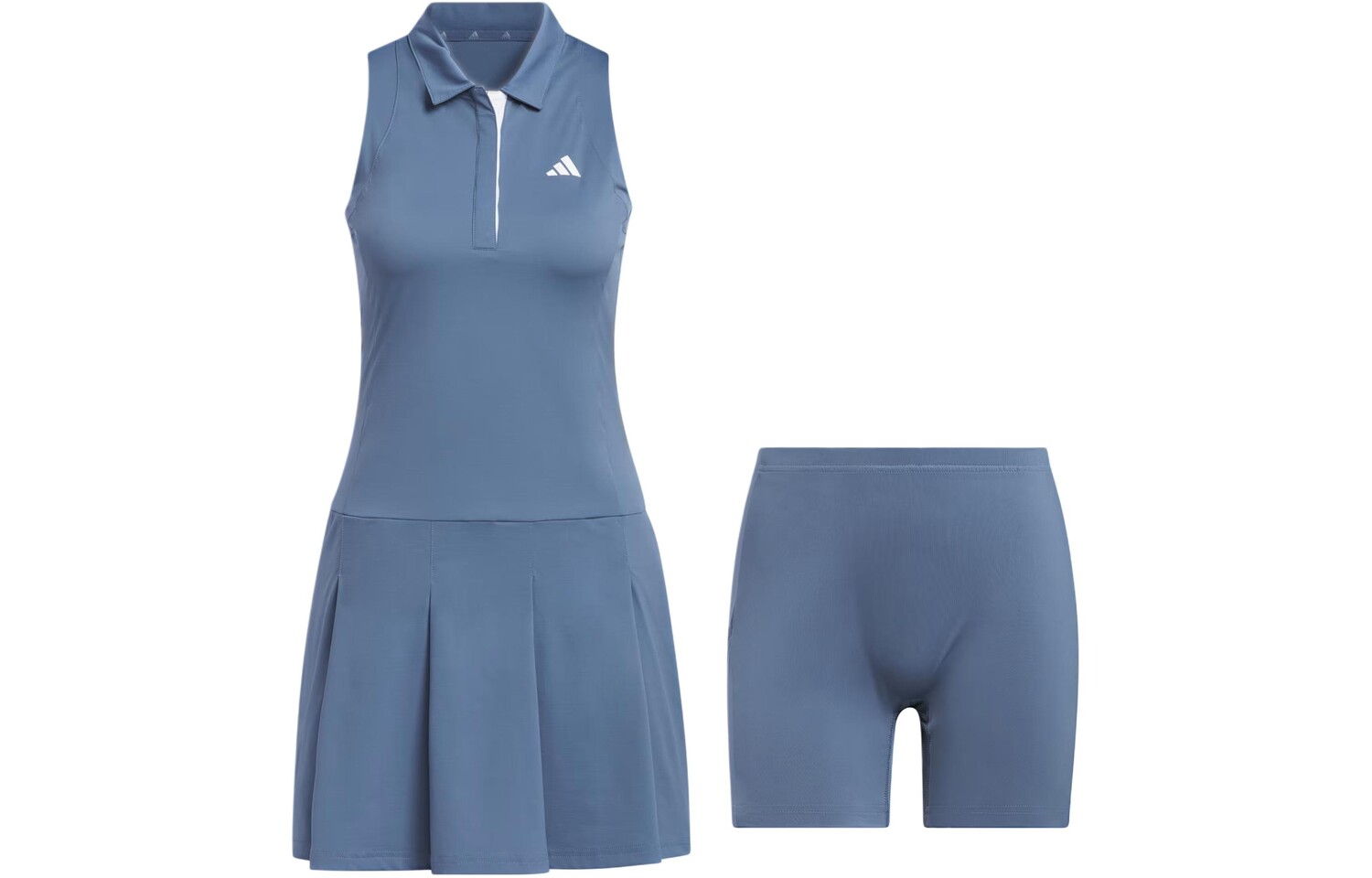 Ultimate365 Платье без рукавов женское синее Adidas