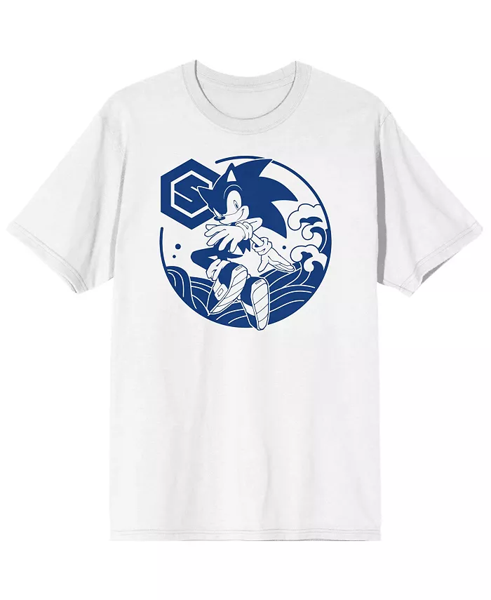 

Футболка с графическим принтом Big & Tall Modern Character, белая - 4XL Sonic The Hedgehog, белый