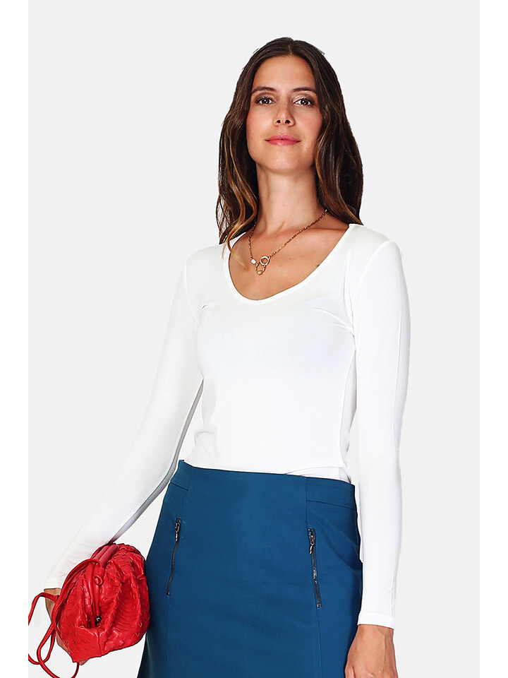 

Лонгслив ASSUILI, белый