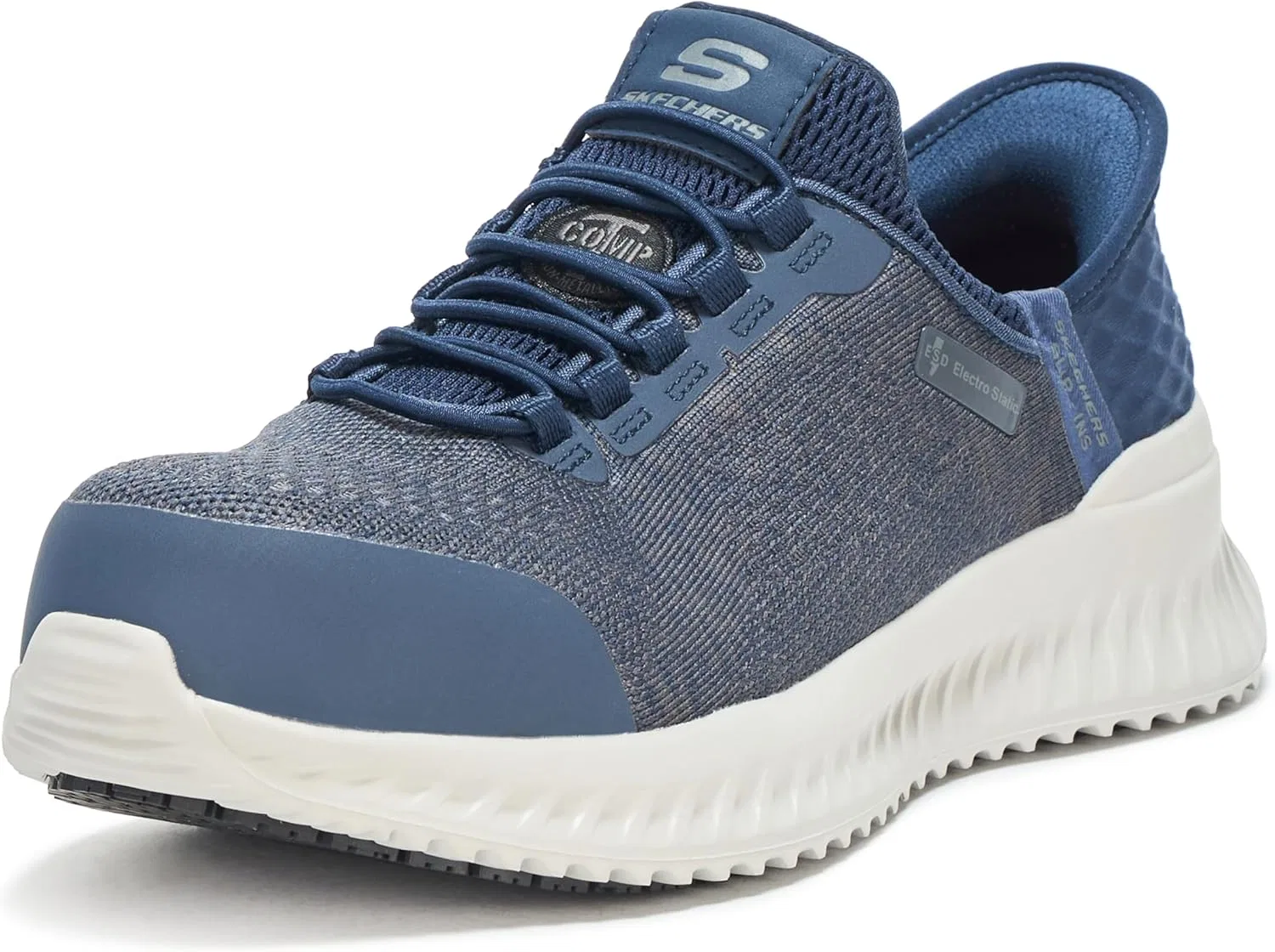 Мужские кроссовки Skechers Tilido ESD Comp Toe, Navy