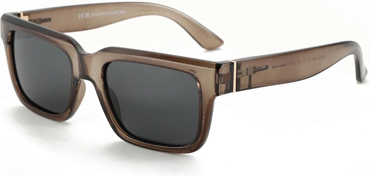 

Солнцезащитные очки с защитой от УФ-излучения UV400 | Черные мужские модные очки | Для женщин и мужчин, линзы конфетных цветов, для занятий спортом на открытом воздухе и вождения DSVIGF, 007