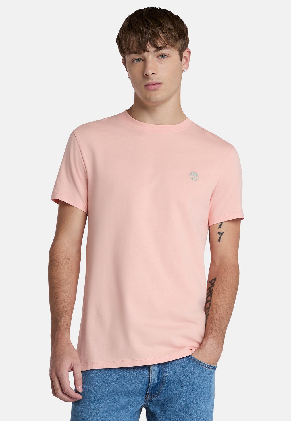 

Базовая футболка SHORT SLEEVE TEE Timberland, цвет Tropical Peach