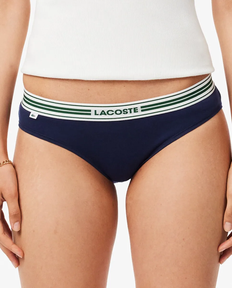

Женские трусики бикини Lacoste, черный