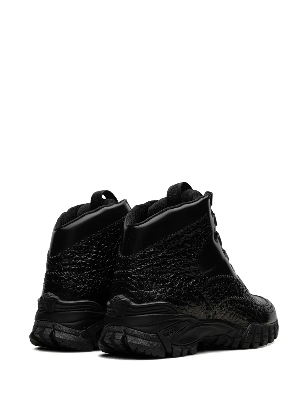 Ботинки Classic Style "Black Vibram" VERSACE, черный — фото 2