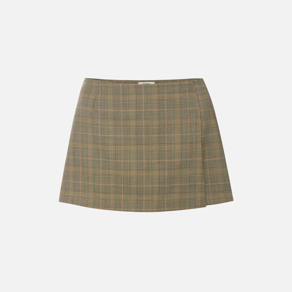 

Юбка Miaou Micro Skirt, цвет Brown Check