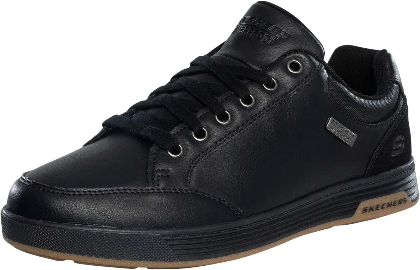 Мужские кроссовки Skechers, спортивная обувь, Black Synthetic