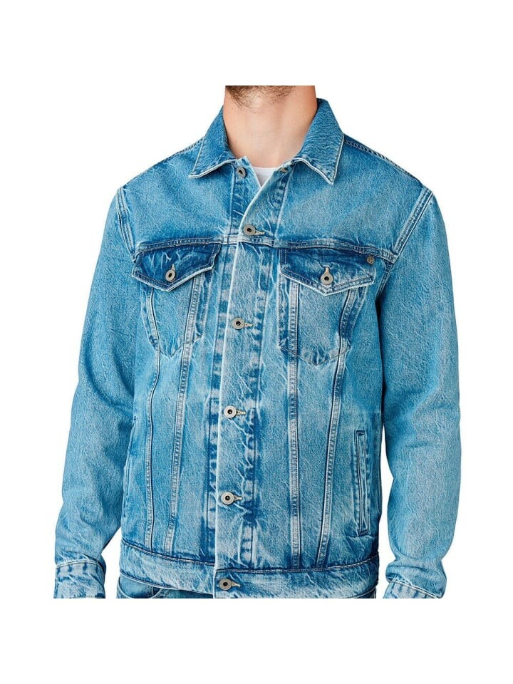 

Джинсовая куртка Pepe Jeans, цвет denim