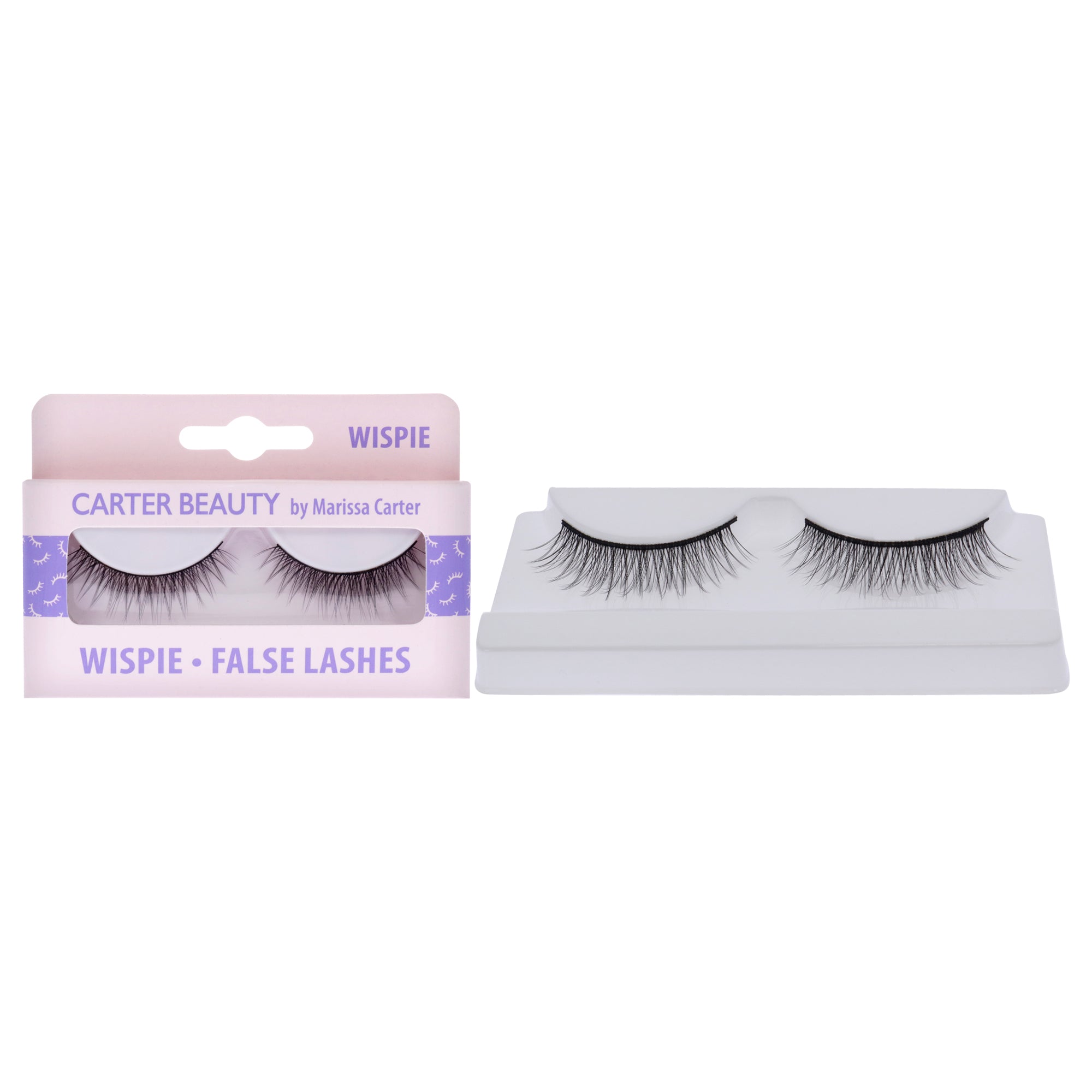 Накладные ресницы Wispie от Carter Beauty для женщин - 1 пара ресниц, прозрачный