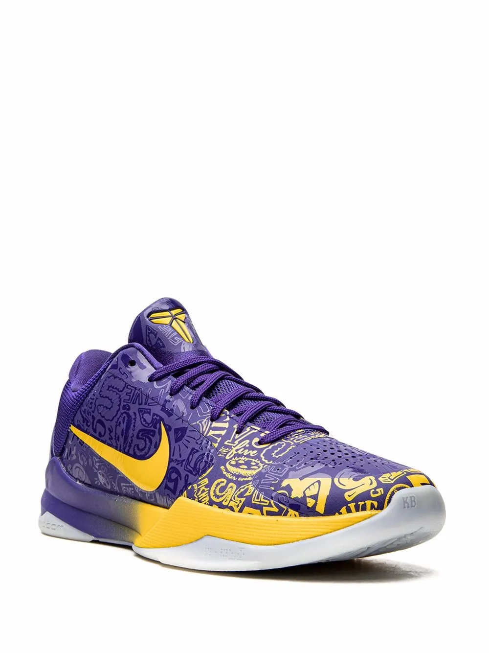 Кроссовки Kobe 5 Protro 5 Rings Nike, синий — фото 2