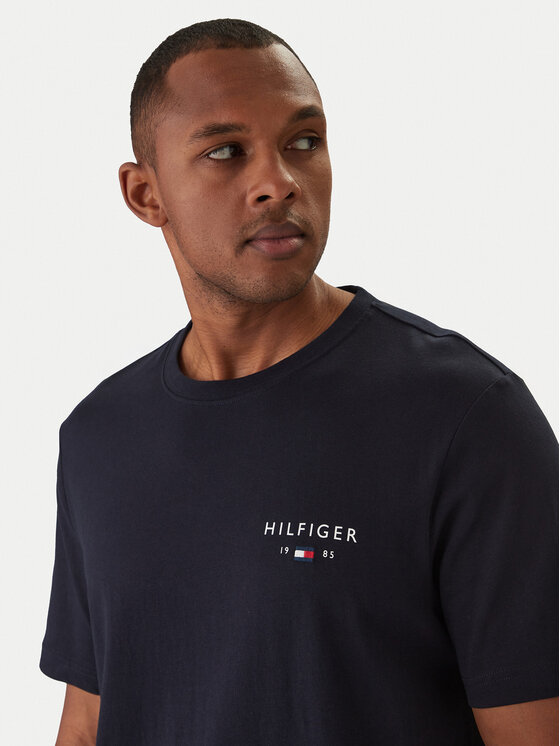 Футболка regular fit Brand Love MW0MW41456 Tommy Hilfiger, синий — фото 4