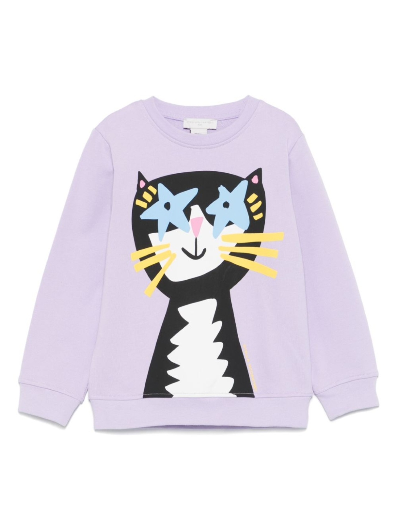 

Stella McCartney Kids толстовка с принтом, фиолетовый