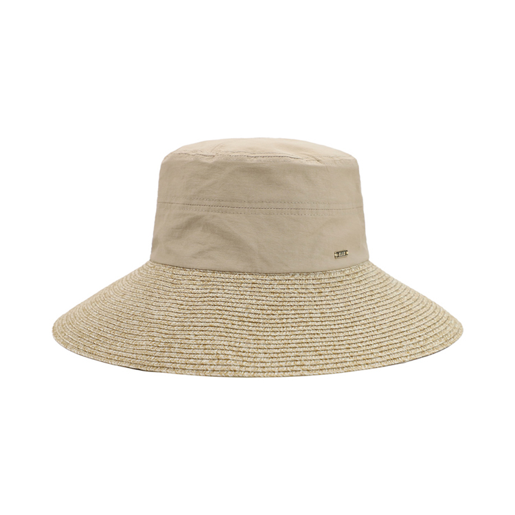 

Шляпа от солнца из полиэстера для женщин ELLE, хаки