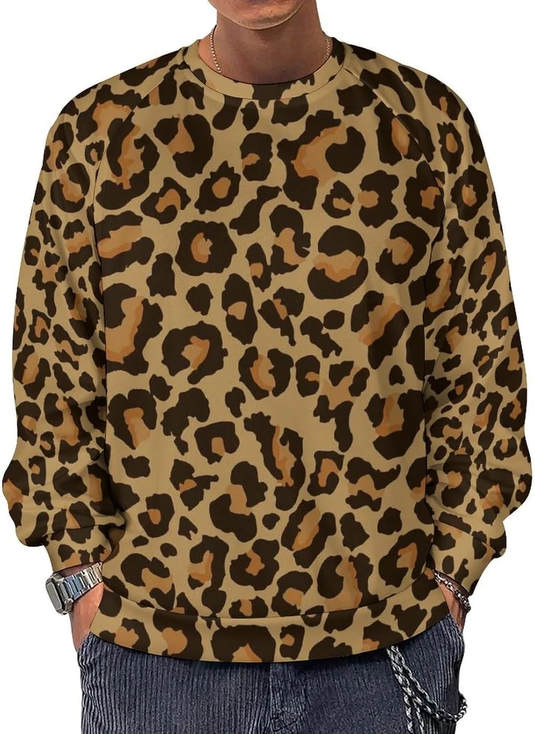 

Свитшот мужской с этническим узором ацтеков Bulcli