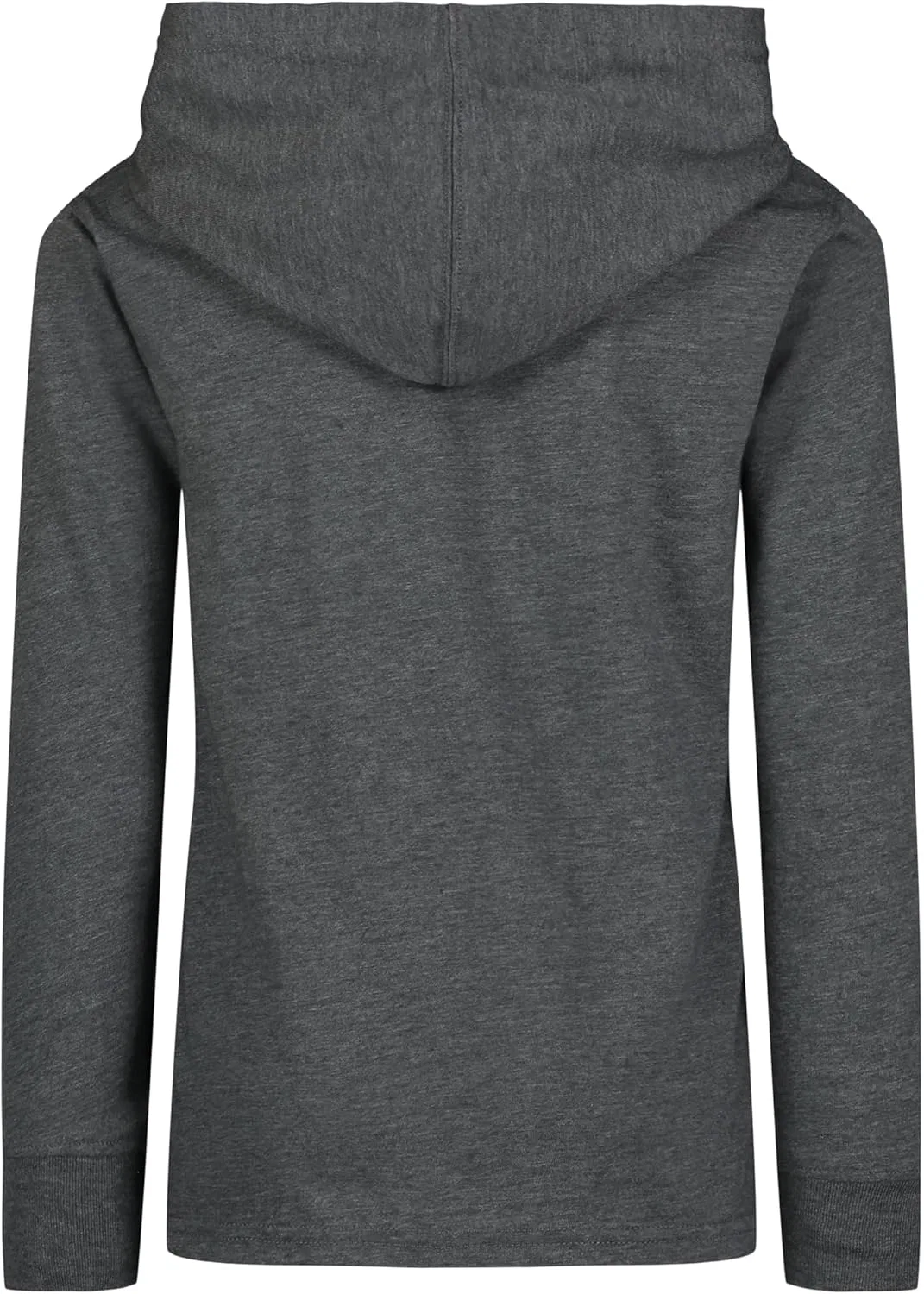 Детская толстовка с капюшоном, флисовая, Under Armour, серая — фото 2
