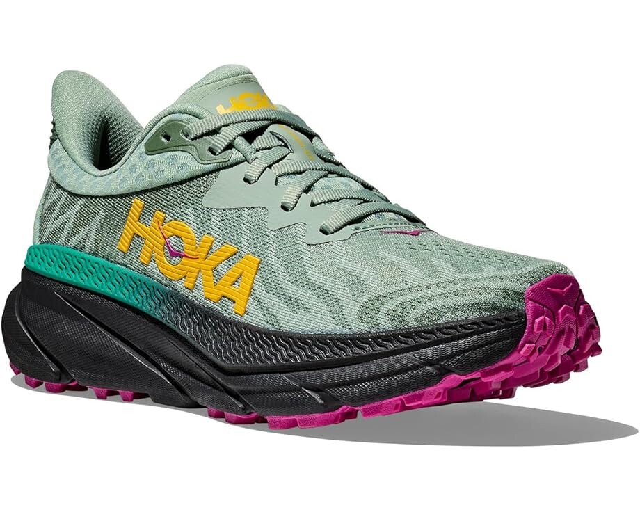 

Кроссовки Hoka Challenger 7, цвет Aloe Vera/Black