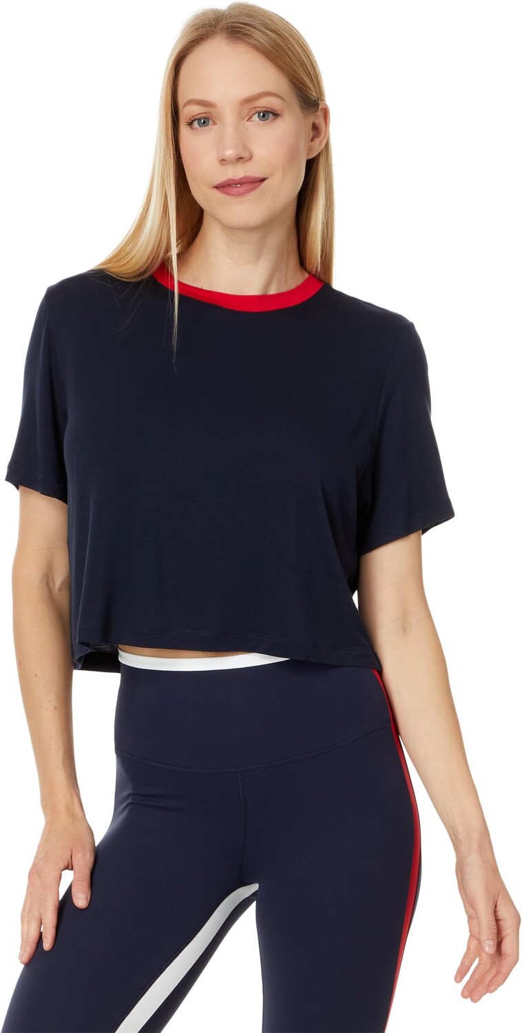 

Топ Splits59 Djuna Crop Ringer, цвет Indigo/Pirate Red