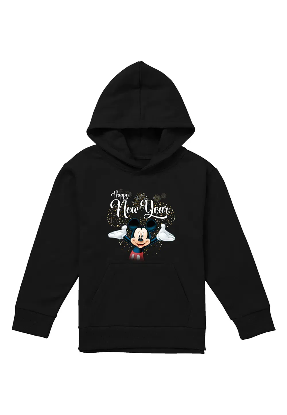 Детская толстовка Mickey Mouse Firework, Disney, черный
