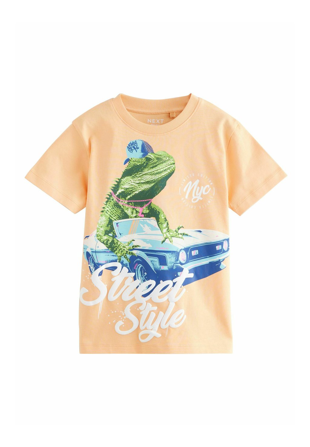 

Футболка с принтом SHORT SLEEVE GRAPHIC STANDARD Next, оранжевый