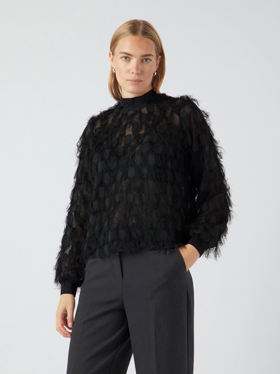 

Блуза YAS YASDIO, Black