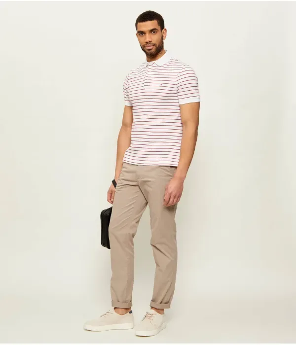 Поло 1985 slim fit Tommy Hilfiger, белый — фото 2