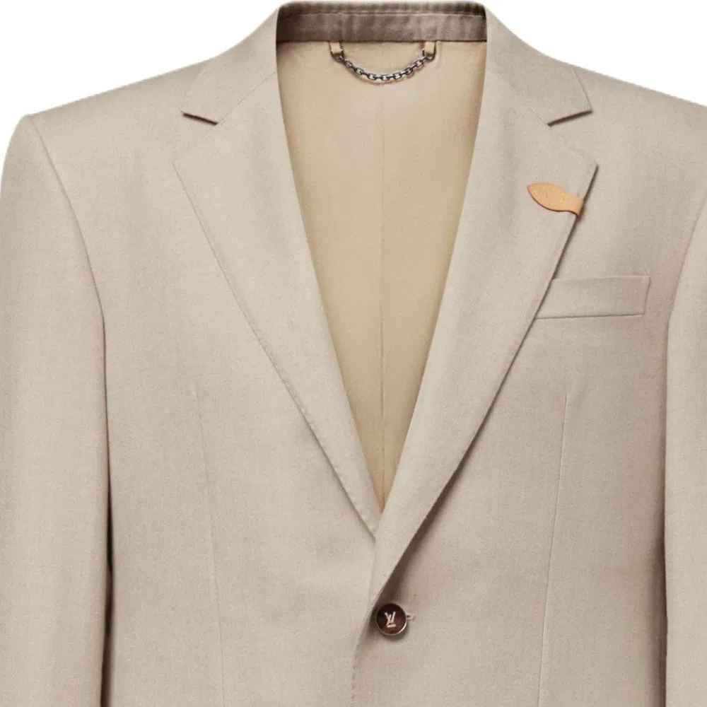 Пиджак деловой Beige LOUIS VUITTON — фото 3