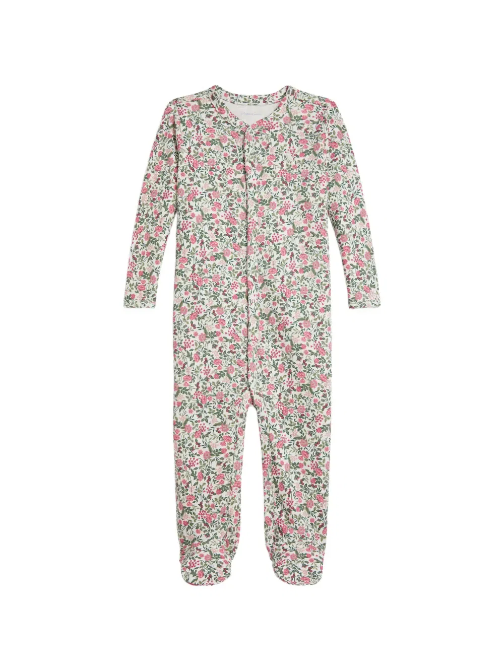 Пижама с цветочным принтом Polo Ralph Lauren Kids, белый